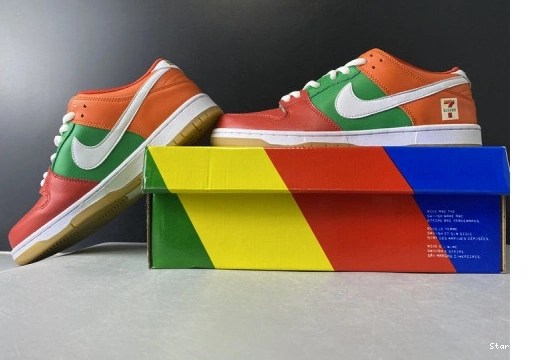 Low Red Dunk Orange Green Nike CZ5130-600 SB 0806